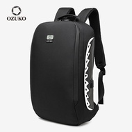 FE1 OZUKO Anti theft Men Laptop Backpack Waterproof Schoolbag for Teenager Outdoor Travel Bags