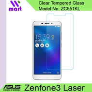 Tempered Glass Screen Protector (Clear) For Asus Zenfone 3 Laser ZC551KL