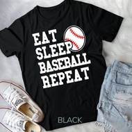 Eat Sleep Baseball Repeat Funny Baseball Player T-Shirt T-Shirt