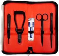 Oceans Wonders 5.5" Black Oxide DIY Coral Propagation Frag Kit Apex Orange Case