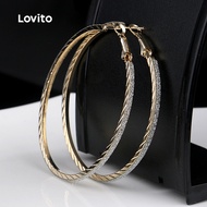 Lovito Exquisite Earrings LCS31A183 Lovito Anting -anting Yang indah LCS31A183
