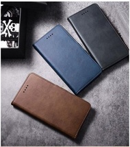 Bao da Oppo A72 / A73 / A74 dạng ví da nắp gập sang trọng may viền chắc chắn ôm gọn điện