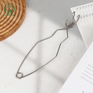 [Chicnest] 25.5CM Stainless Steel Crucible Tong Crucible Clamp Crucible Pliers White Gold Bowl Melti