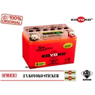 KOYOKO G2 MOTORCYCLE BATTERY YTZ5S-BS (BT4) 12V5AH/10HR YTZ5S