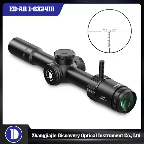 Discovery ED1-6X24IR Imported High Definition Glass Scope First Focal Plane Hunting Scope