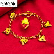 emas bangkok original cop 916 Womens love bracelet ring set wedding bridal jewelry wifes birthday gi