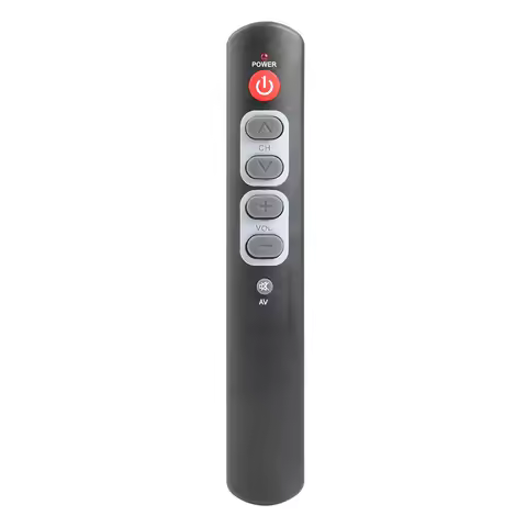 6 keys Big Button Universal Learn Remote Control Programmable , Infrared IR Controller for STB TV DV