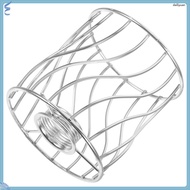 Chandelier Farmhouse Light Fixtures Ceiling Shade Cage Bulb Lantern 8.50X8.30X8.30CM Silver  dailiyu