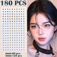 Eye Makeup Stickers Lip Studs Nose Studs Eyebrow Studs Diy Stickers Face P5u0