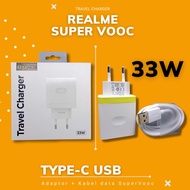 Charger Cas REALME NARZO 50i ORIGINAL 100% SUPER DART 33Watt - Kabel USB Type C | Cas Casan HP Real Me 33 Watt Fast Super VOOC SUPERDART Charging 33W