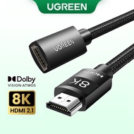 UGREEN Extension Cable HDMI 2.1 Cable for PS5 GoPro Hero 8 8K/60Hz 4K/120Hz Ultra High-Speed 48Gbps eARC HDCP 8K Cable HDMI 2.1