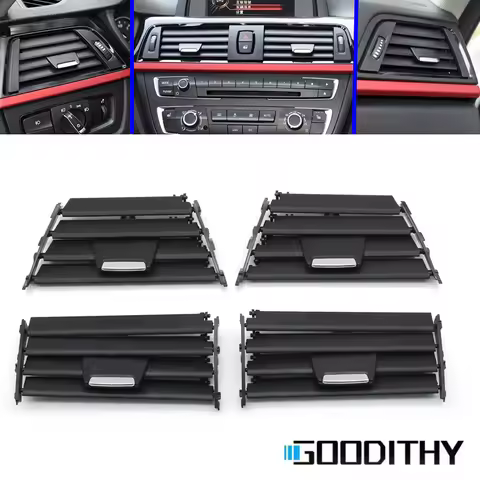 Dash Middle Center Air Vent Repair Kit AC Vent Outlet Grille Slide Clip For BMW 3 4 Series F30 F31 F