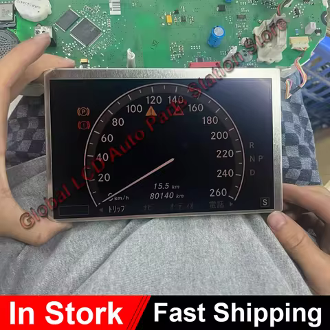 New Original LQ080Y5DG04 8.0 inch TFT LCD Screen Display for Mercedes W221 W216 S450 S550 S600 CL550