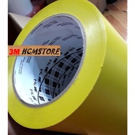 3M 764 YELLOW, size 30mm, length 33 meters - Vinyl BACKGROUND ADHESIVE TAPE, rubber glue adheres wel