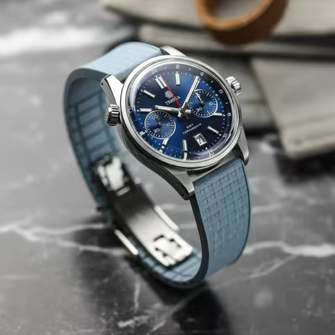 New Design CTS Watch Bands 20mm 21mm 22mm Quick Release Spring Clasp Buckle Diver For Sekio PP IWC F