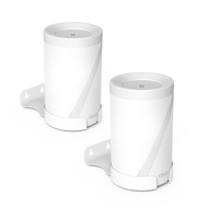Wall Mount for TP-Link Deco BE63/ BE65/BE10000 Mesh Wi-Fi 7 System Saving Space Aluminum Alloy Wall 