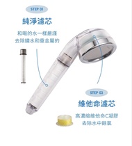 韓國 bodyluv Puresome Vita Shower Head 花灑頭+濾芯+維他命香氛 套裝