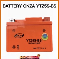 BATTERY ONZA YTZ5S-BS MOTORCYCLE BATTERY YAMAHA HONDA SUZUKI MODENAS BENELLI