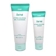 CNP bye od-td Hydra Calming Cream 50ml/1.69fl.oz.+Gel Cleanser 100ml/3.3 fl.oz.