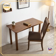 [FREE chair] Como Home 4ft Solid Wood Study Table | Computer Desk | Home Office