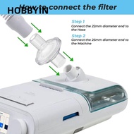 HOBBYIN 2pcs CPAP Filter, In-line 22mm CPAP Tube, Universal Disposable CPAP Machine for Resmed