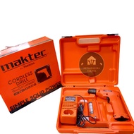 MAKTEC MT066SK2 CORDLESS DRIVER DRILL MT 066 SK2 MESIN BOR BATERAI