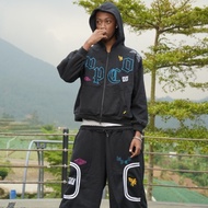 WP COMPANY- Hoodie Zipper Boxy One set Short Pants Royal WRPLNCO / WP COMPANY