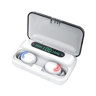 F9-9 Type Light Wireless Digital Display TW S Bluetooth Headset 5.0 Dual Call