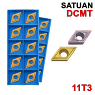 Insert DCMT 11T3 Insert Holder DCMT07 Pahat Bubut DCMT 11 T3 Mata DCMT11T3
