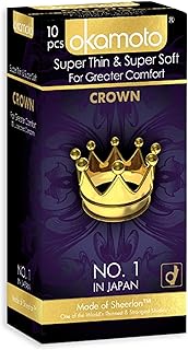 Okamoto Crown Condoms, 12ct