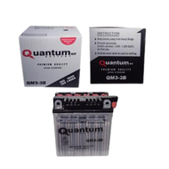Quantum Motorcycle Battery QM3-3B (YB3L-A) for SUZUKI SWING / RAIDER125 / GS175 KICK / KAWASAKI BARAKO / TMX 155
