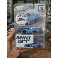 MINI GT HKS TOYOTA GR SUPRA NO 77 D1 SEALED BLISTERbiru