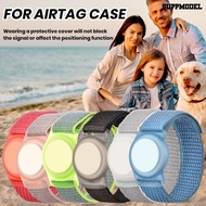 [SM]Kids Wristband Breathable Wear Resistant Adjustable Nylon Watch Band GPS Tracker Holder Protective Case for AirTag