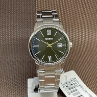 Casio MTP-V002D-1B3 Standard Analog Stainless Steel Bracelet Men's Dress Watch