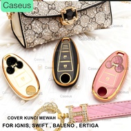 SUZUKI GANTUNGAN Premium Car Glitter TPU Bling Coquette Key Cover For SpressoSUZUKI Ertiga Lama Swif