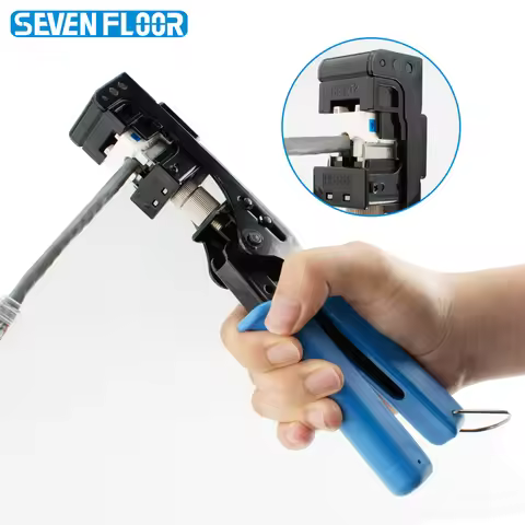 90 Degree Termination Tool cat5 cat5e cat6 RJ45 Keystone Jack Pliers