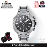 [Official Warranty] Tissot T141.417.11.051.01 Men's T-Race Chronograph Quartz Stainless Steel Strap Watch T1414171105101