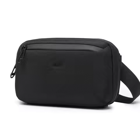 OZUKO Men's Handbag Multi Functional Commuter Crossbody Bag Simple Waterproof Multi Zone Digital Sto