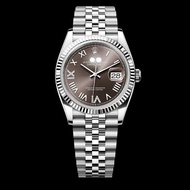 ROOLEXASA  DAYJUST 36MM MAN'S WATCH OYESTERSTEEL AND WHITE GOLD WITH FREE BOX
