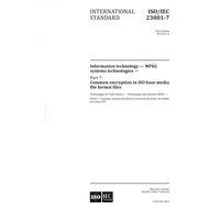 ISO/IEC 23001-7: 2016 Information technology — MPEG systems technologies — Part 7: Common encryption