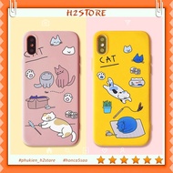 Iph one case - lazy cat for iph one 7 plus 8 plus 6 s plus X s Xr Xsmax 11 11pro 11promax se2