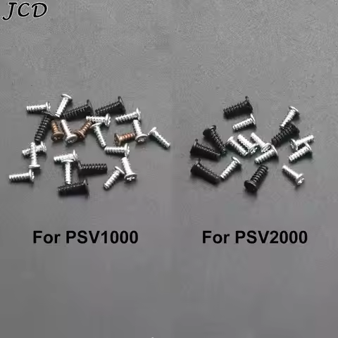 JCD For Sony PS Vita PSV1000 Replacement Philips Head Screws For PSV 2000 Game Console Housing Full 