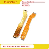 Mainboard Flex Cable For Realme 8 5G RMX3241 Motherboard Connect LCD Flex Cable