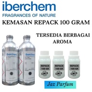 (REPACK 100 GR) BIBIT PARFUM IBERCHEM KEMASAN REPACK 100 GRAM.IBERCHEM REPACK ORIGINAL