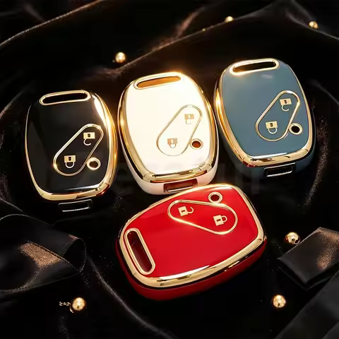 2 Buttons TPU Car Key Case Cover for Honda Fit CIVIC JAZZ Pilot Accord CR-V Freed Freed Pilot StepWG