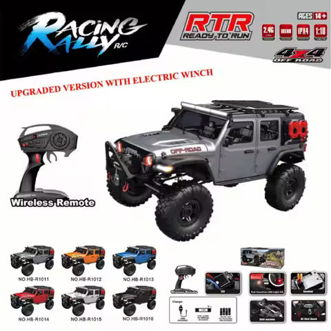 Upgraded R1011/R1012/R1013/R1014/R1015/R1016 Remote Climbing Off Road Vehicle 1:10 Professional Rc 4