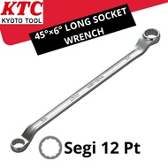 KTC Key 5.5 - 28mm Length No. M5-05507 ~2528 Long Socket Wrench Segi 12Pt Original Japan Socket Wren