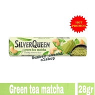 SilverQueen Green Tea Matcha Cokelat 28 gr