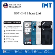 Nothing Phone (3a) Smartphone | Snapdragon 7s Gen 3 | 6.77" AMOLED Display | Triple Camera 50MP