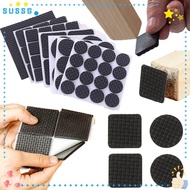 SUSSG 1/4/9/16PCS Furniture Leg Pads Square Round Anti-slip Mat Scratch Proof Table Feet Covers